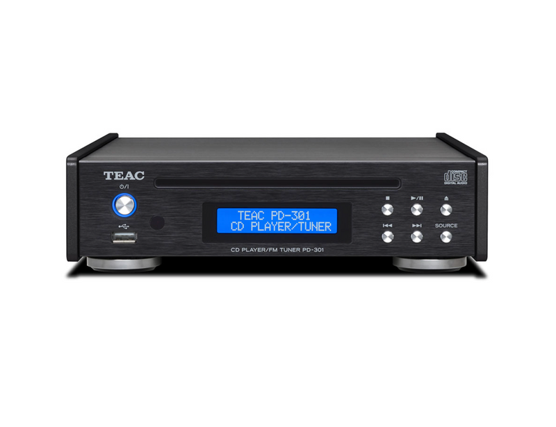 PD-301DAB-X CD-Player und DAB:FM-Tuner, Schwarz