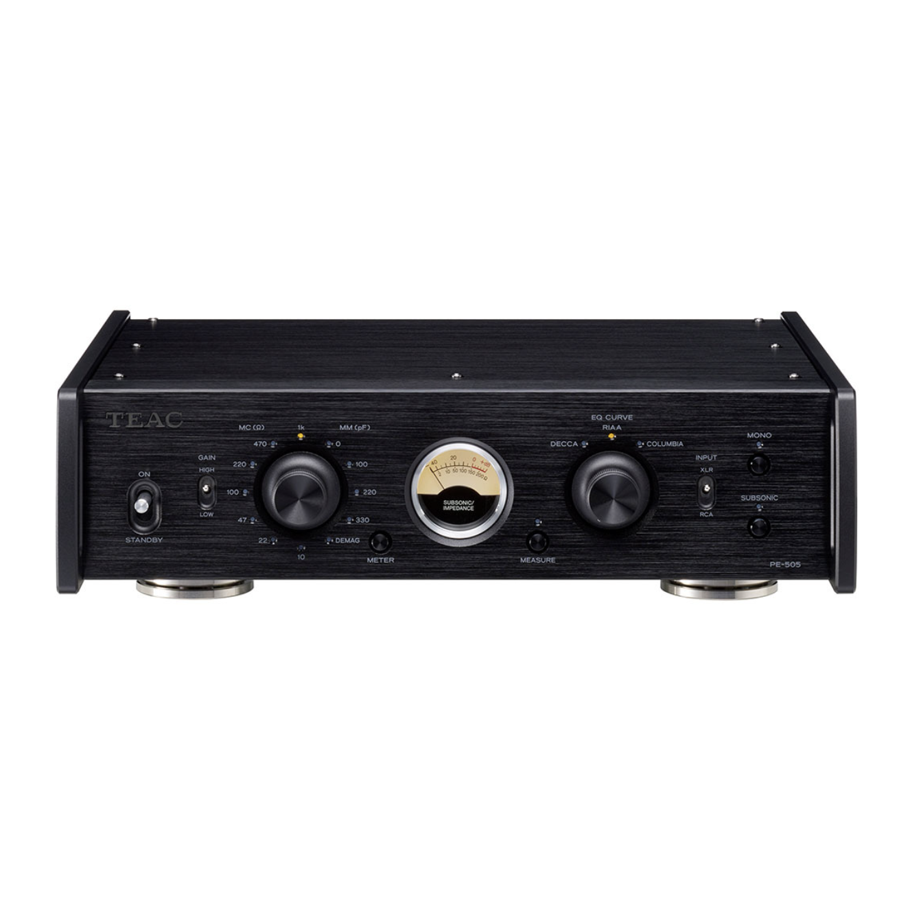 PE-505 Phono-VorverstaÌrker, Schwarz
