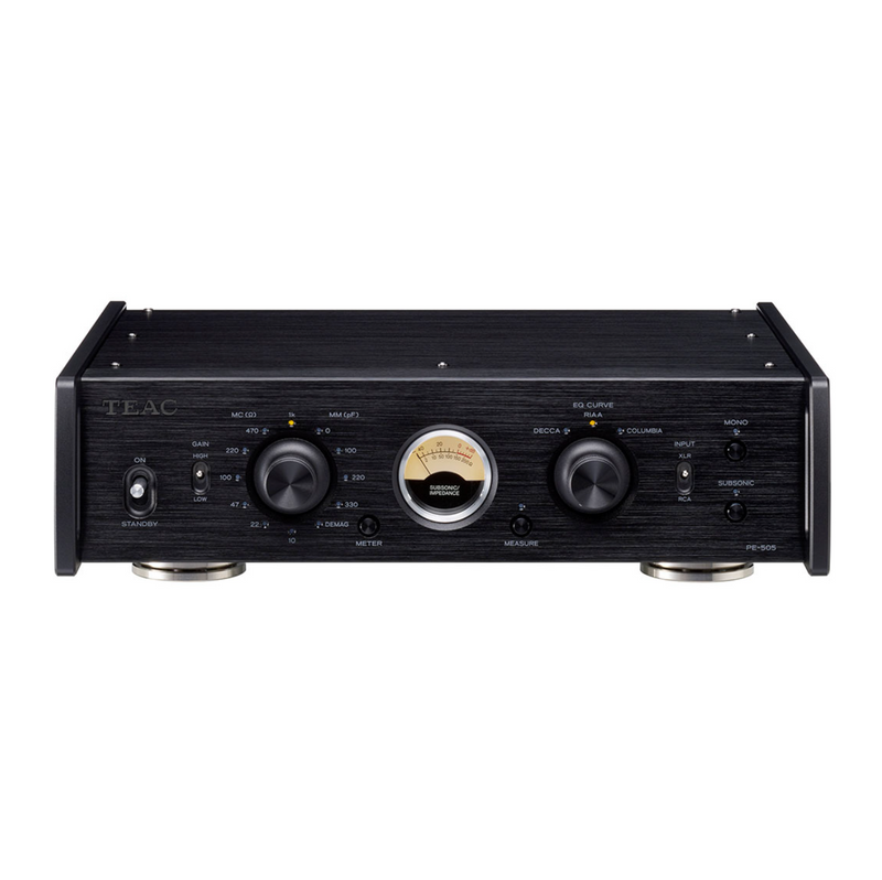 PE-505 Phono-VorverstaÌrker, Schwarz