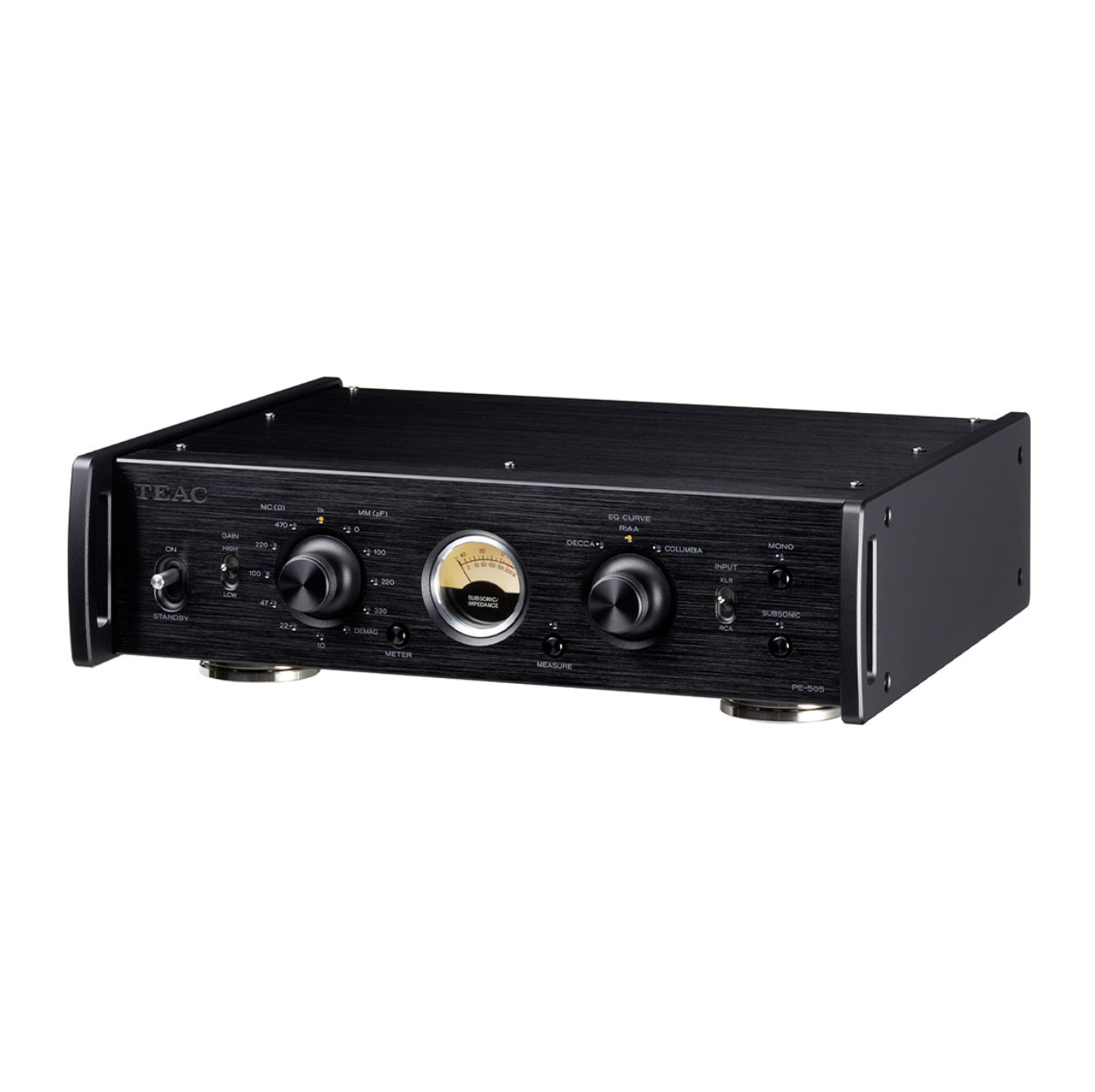 PE-505 Phono-VorverstaÌrker, Schwarz 2