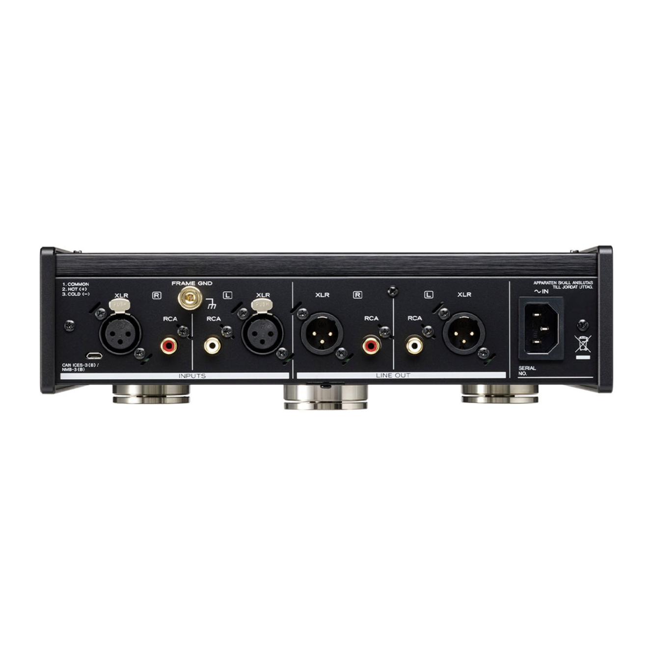 PE-505 Phono-VorverstaÌrker, Schwarz 3