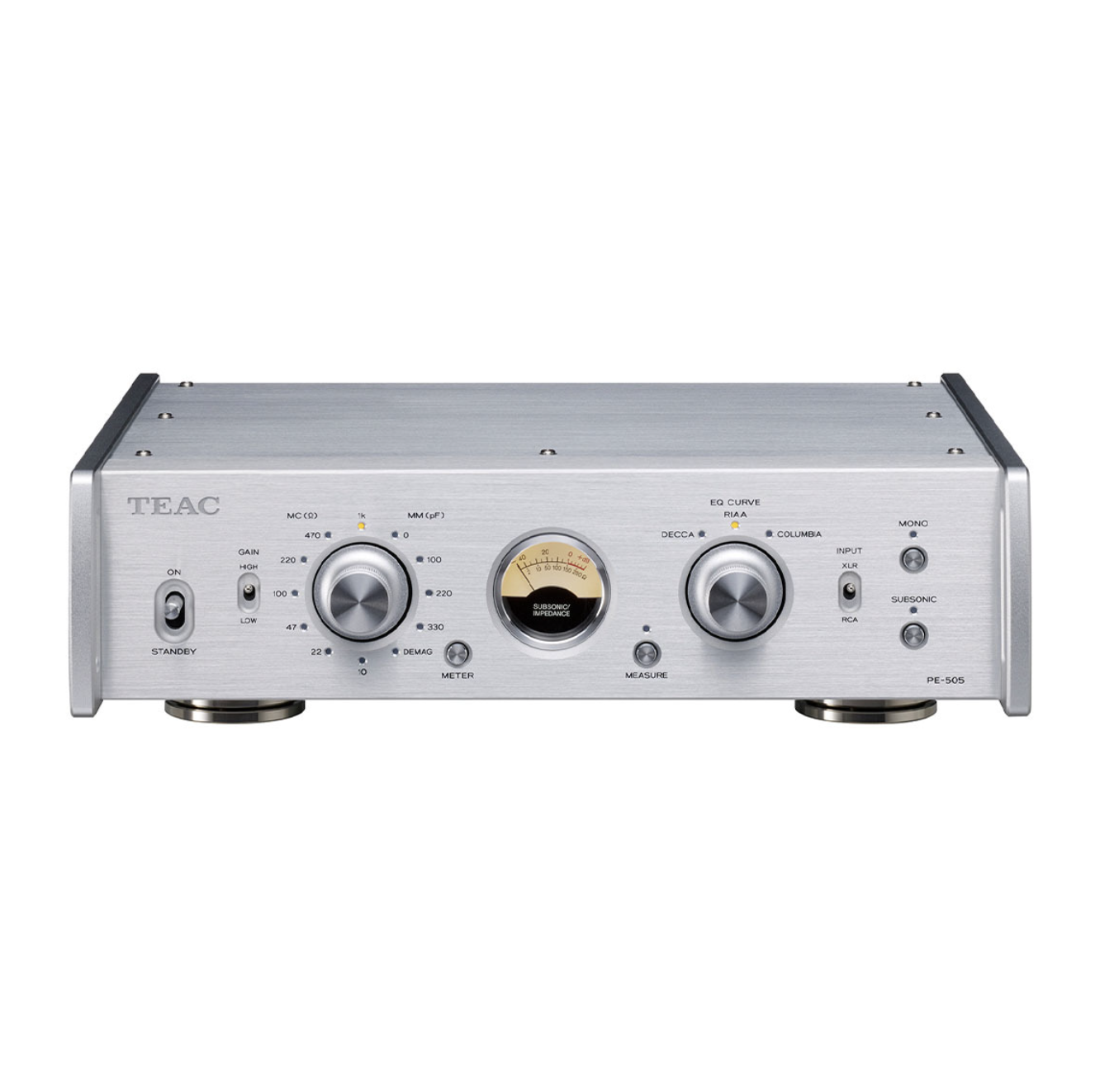 PE-505 Phono-VorverstaÌrker, Silber