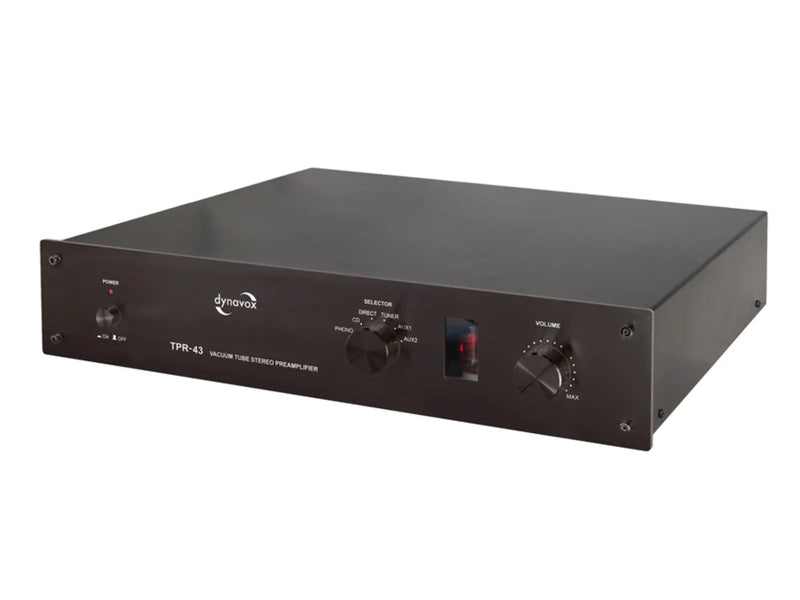 Dynavox Röhrenvorstufe TPR-43 mit Phono MM/MC - Dynavox Tube Preamplifier TPR-43 with MM/MC Phono Input Audio Everywhere