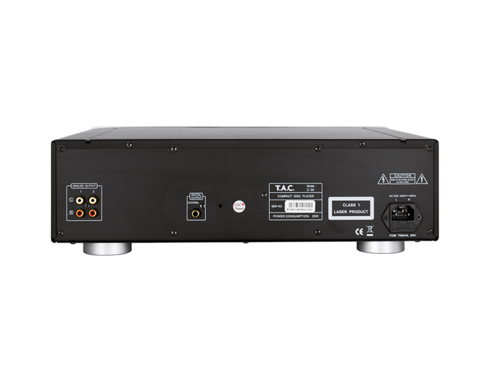 T.A.C. C-35 Tube CD-Player - CD Spieler / TAC - Tube Amp Company
