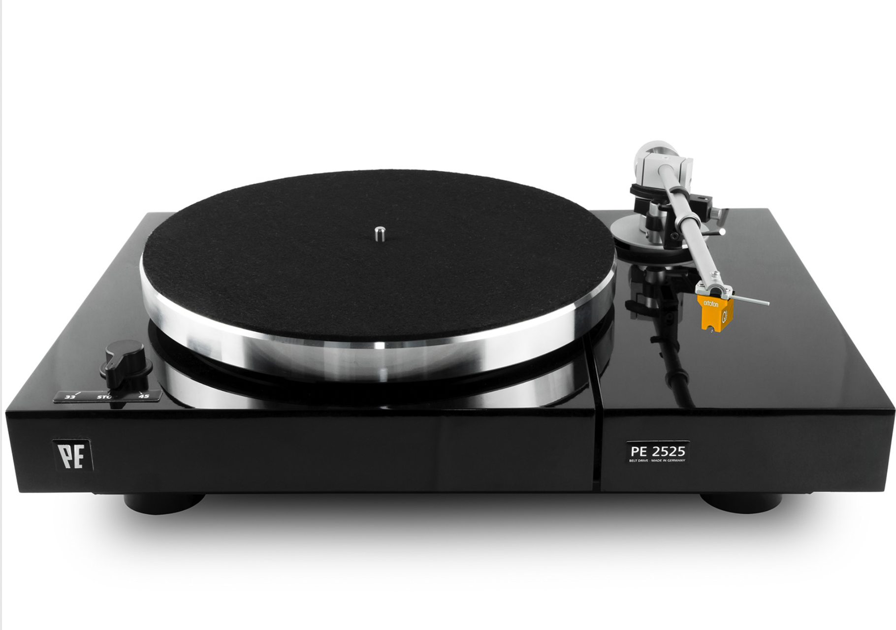 PE 2525 MKII Plattenspieler Record Player Perpetuum Ebner