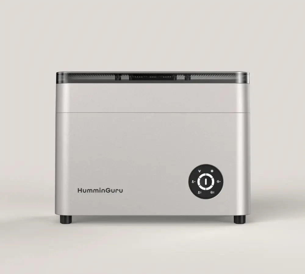 HumminGuru NOVA Advanced Ultraschall-Schallplattenreiniger (White Sand) Audio Everywhere