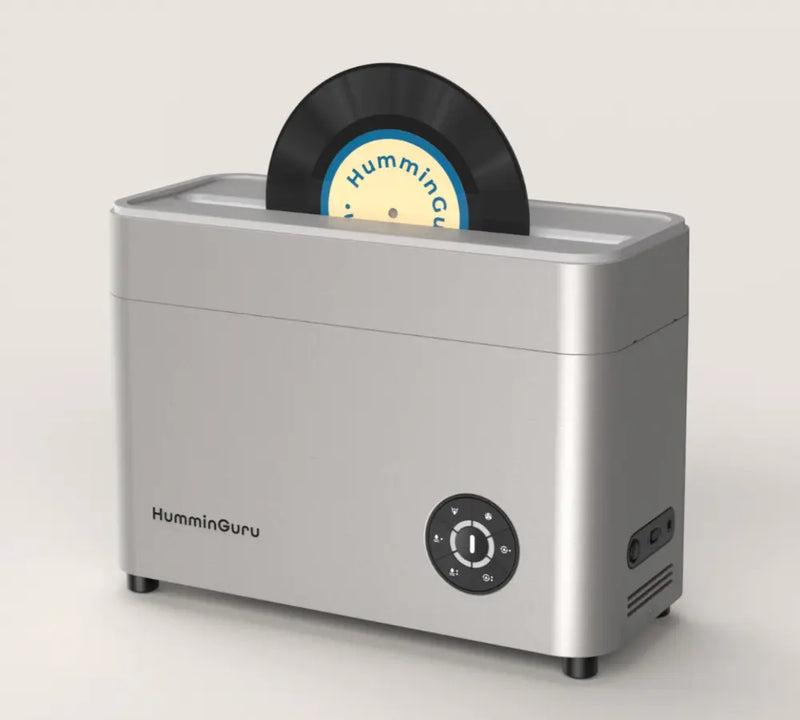 HumminGuru NOVA Advanced Ultraschall-Schallplattenreiniger (White Sand) Audio Everywhere