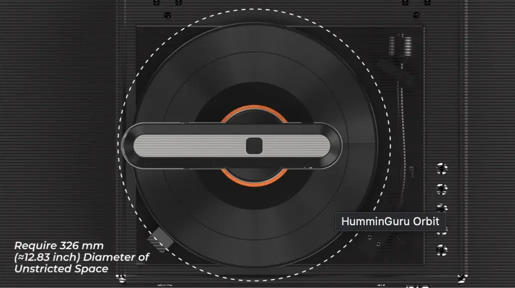 HumminGuru Orbit – Antistatik-Tool zur Entladung statischer Elektrizität auf Vinyl-LPs Audio Everywhere