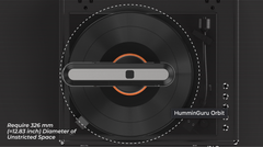 HumminGuru Orbit – Antistatik-Tool zur Entladung statischer Elektrizität auf Vinyl-LPs