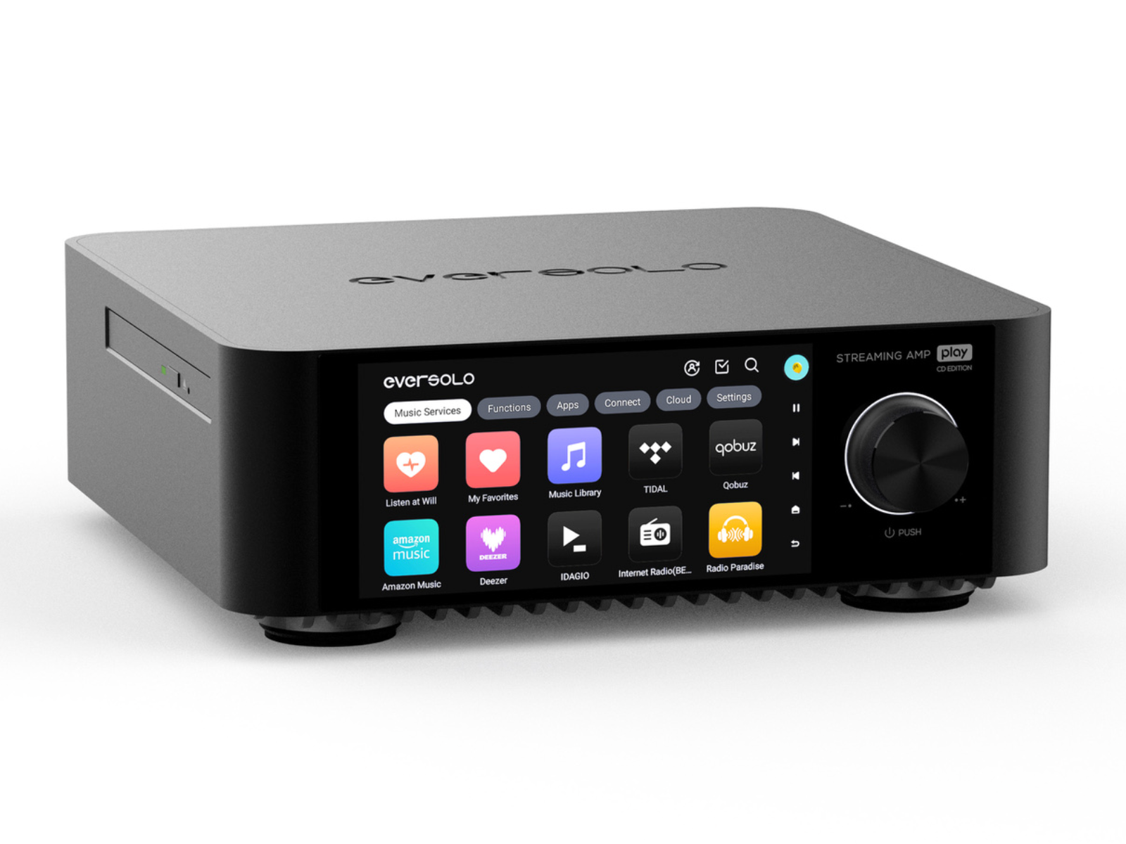 Eversolo Play CD-Edition – All in One Hi Fi Streaming Verstärker