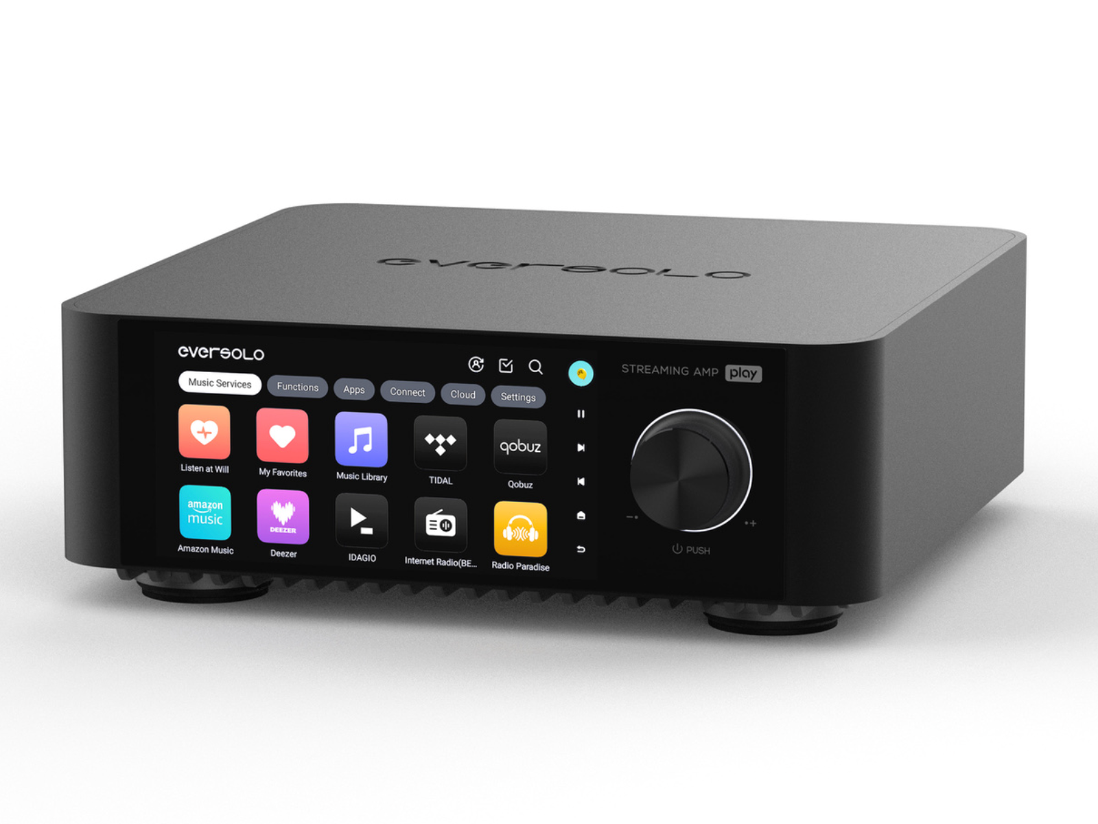 Eversolo Play CD-Edition – All in One Hi Fi Streaming Verstärker