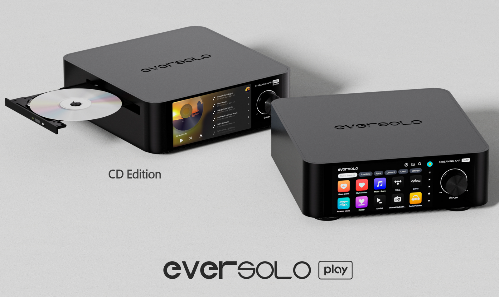 Eversolo Play CD-Edition – All in One Hi Fi Streaming Verstärker