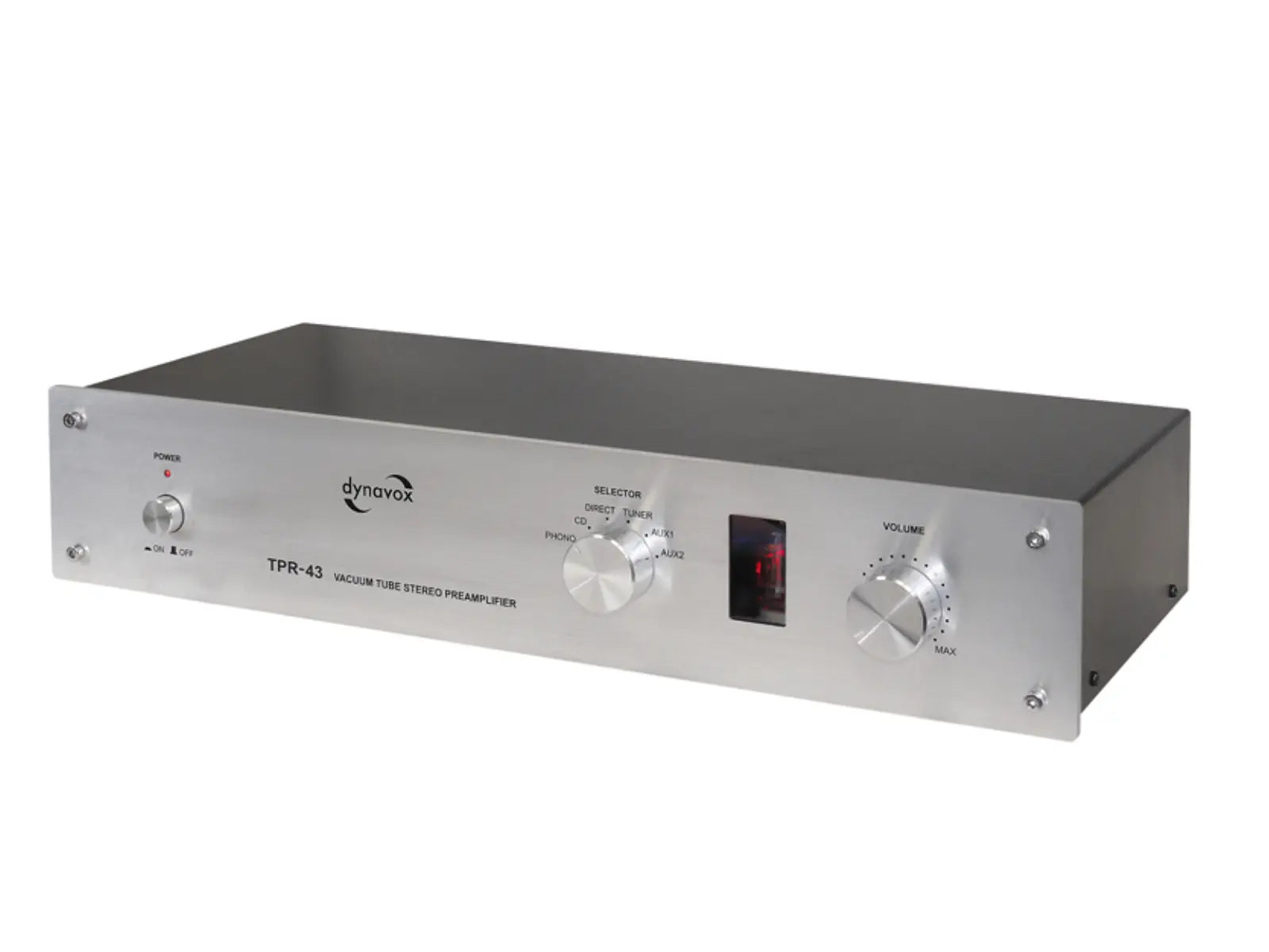 Dynavox Röhrenvorstufe TPR-43 mit Phono MM/MC - Dynavox Tube Preamplifier TPR-43 with MM/MC Phono Input Audio Everywhere
