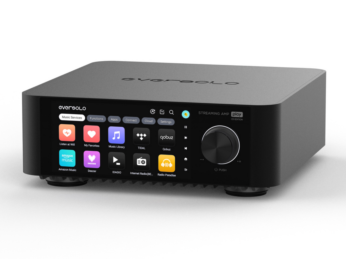 Eversolo Play – All in One Hi Fi Streaming Amplifier with DAC and Multiroom