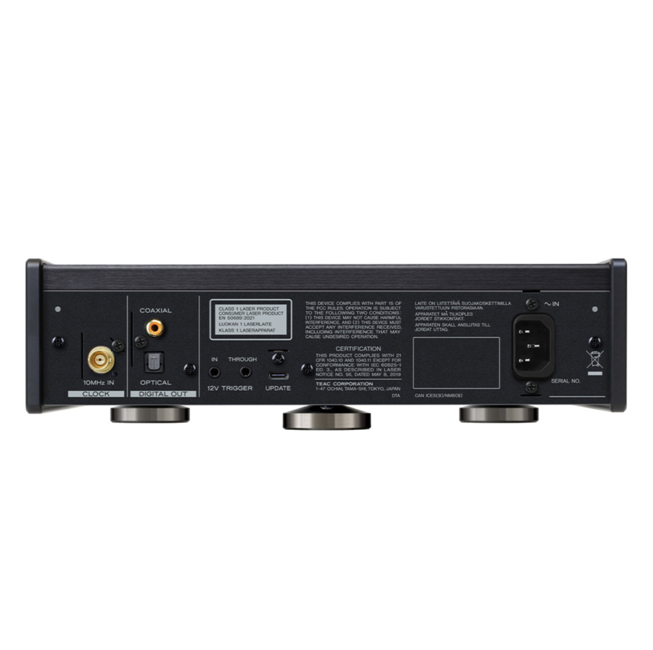 TEAC PD-507T CD-Laufwerk, Schwarz 3