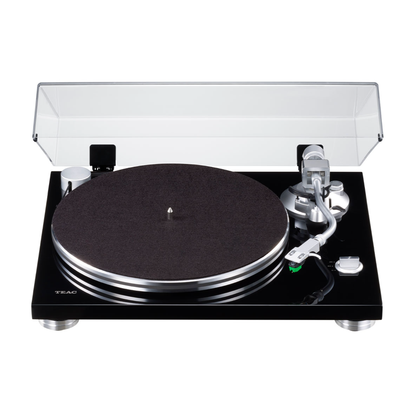 TN-3B-SE Plattenspieler mit Riemenantrieb, Schwarz