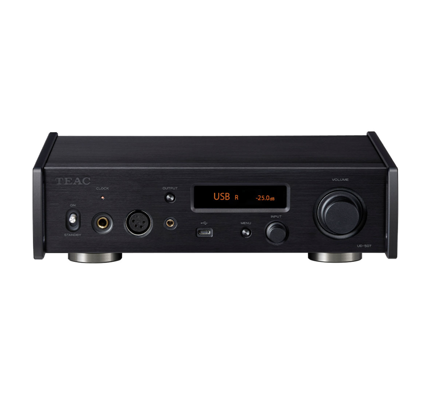 UD-507 USB-DAC:VorverstaÌrker:KopfhoÌrerverstaÌrker, Schwarz