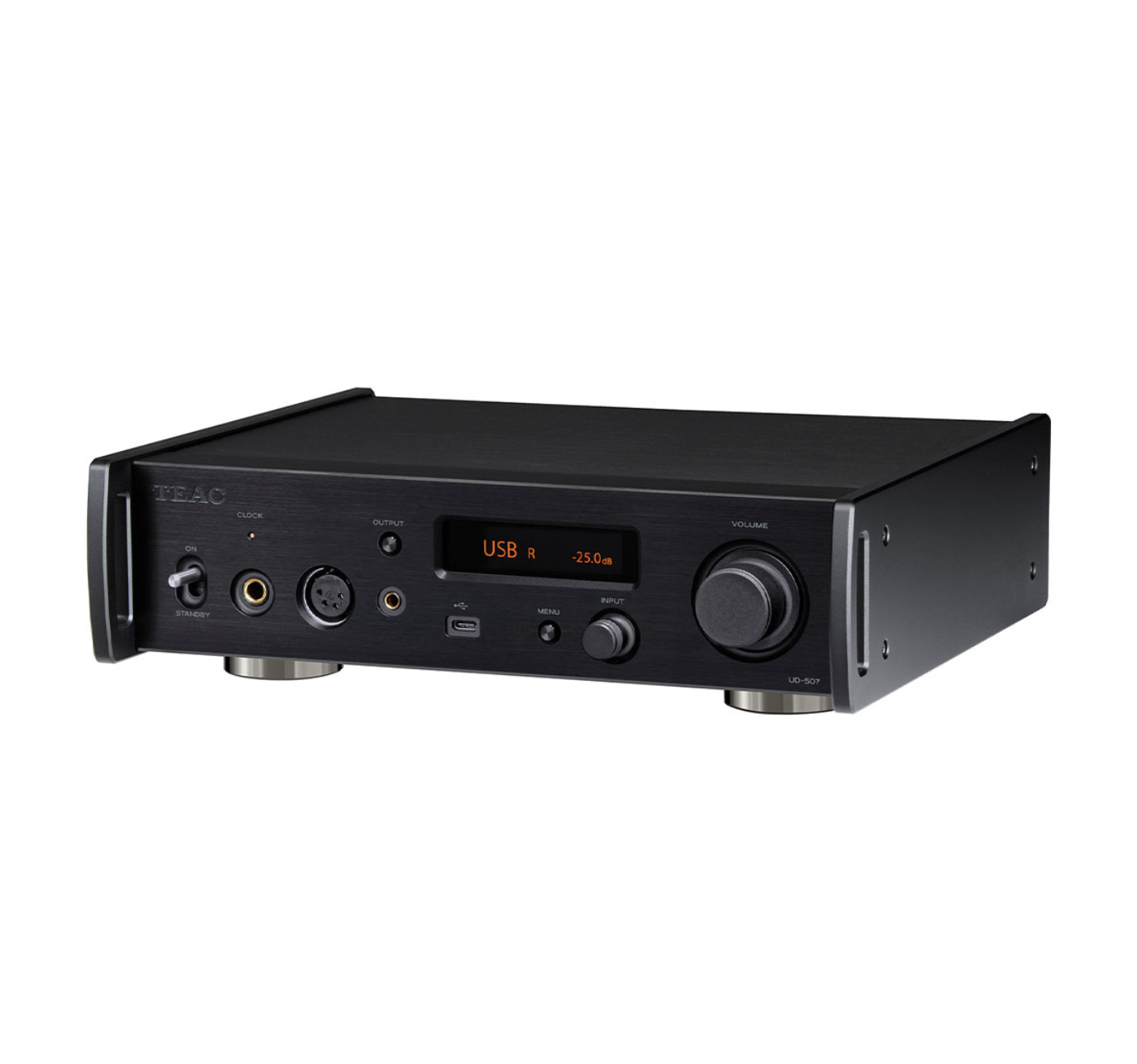 UD-507 USB-DAC:VorverstaÌrker:KopfhoÌrerverstaÌrker, Schwarz 2