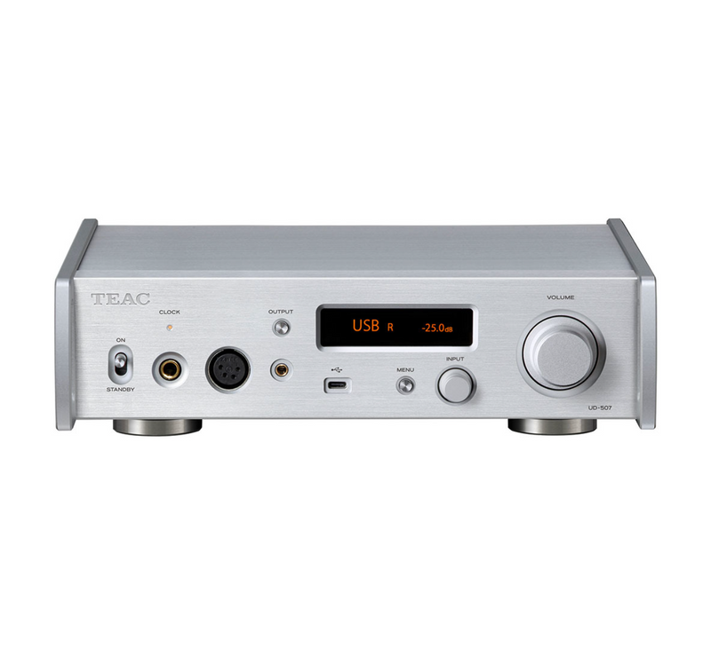UD-507 USB-DAC:VorverstaÌrker:KopfhoÌrerverstaÌrker, Silber