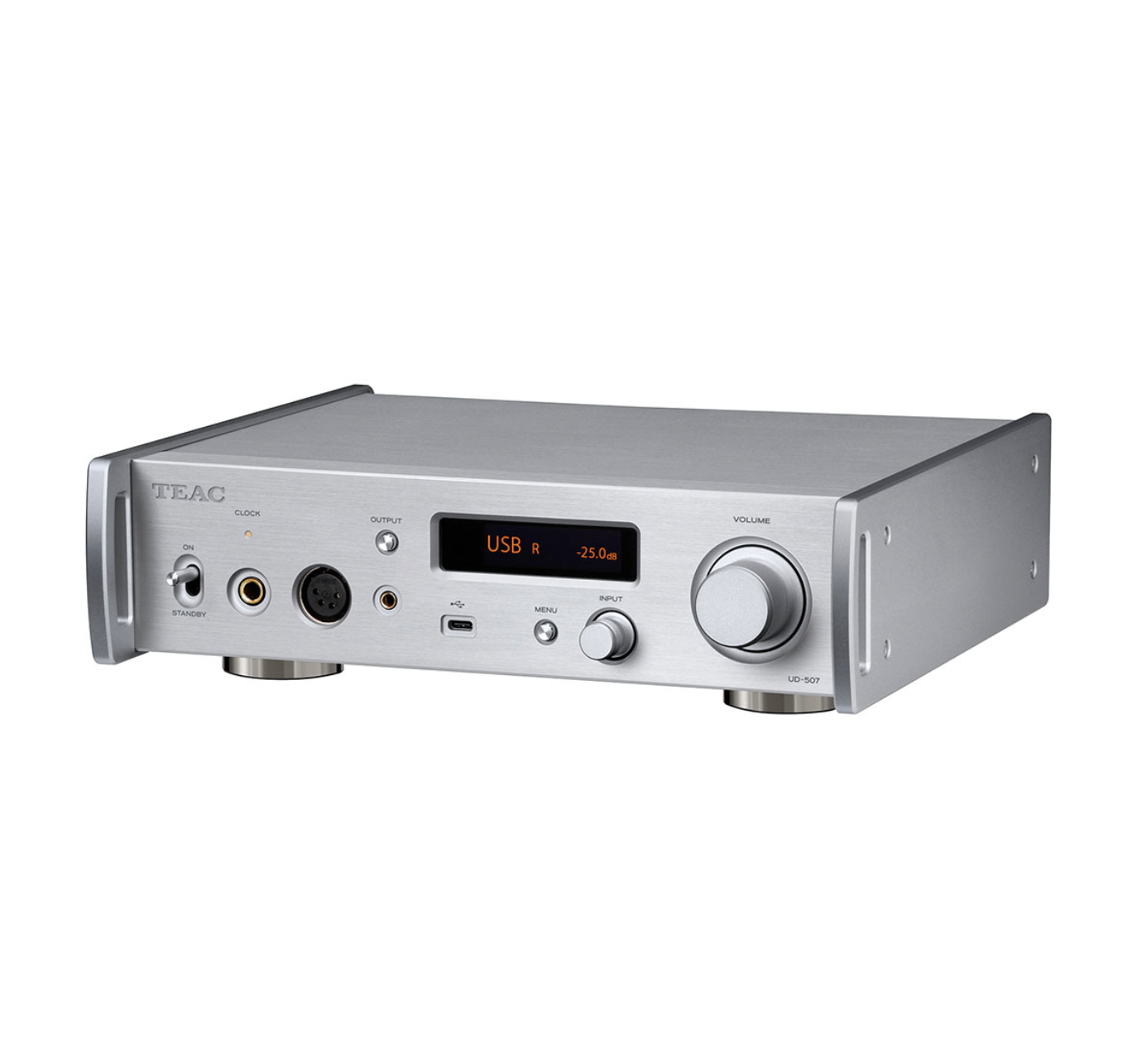 UD-507 USB-DAC:VorverstaÌrker:KopfhoÌrerverstaÌrker, Silber 2