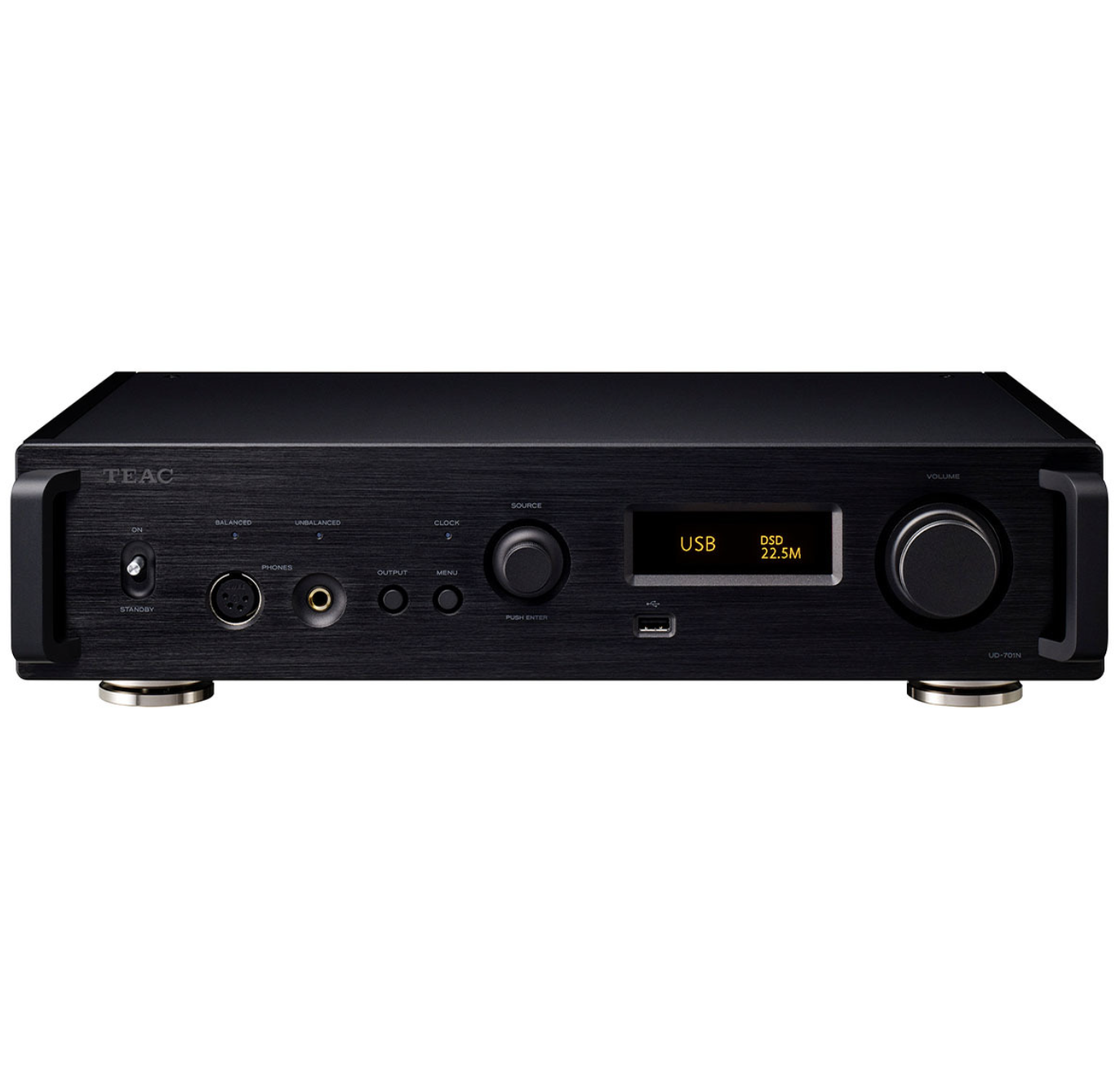 UD-701N DAC:Netzwerk-Player & VorverstaÌrker, Schwarz