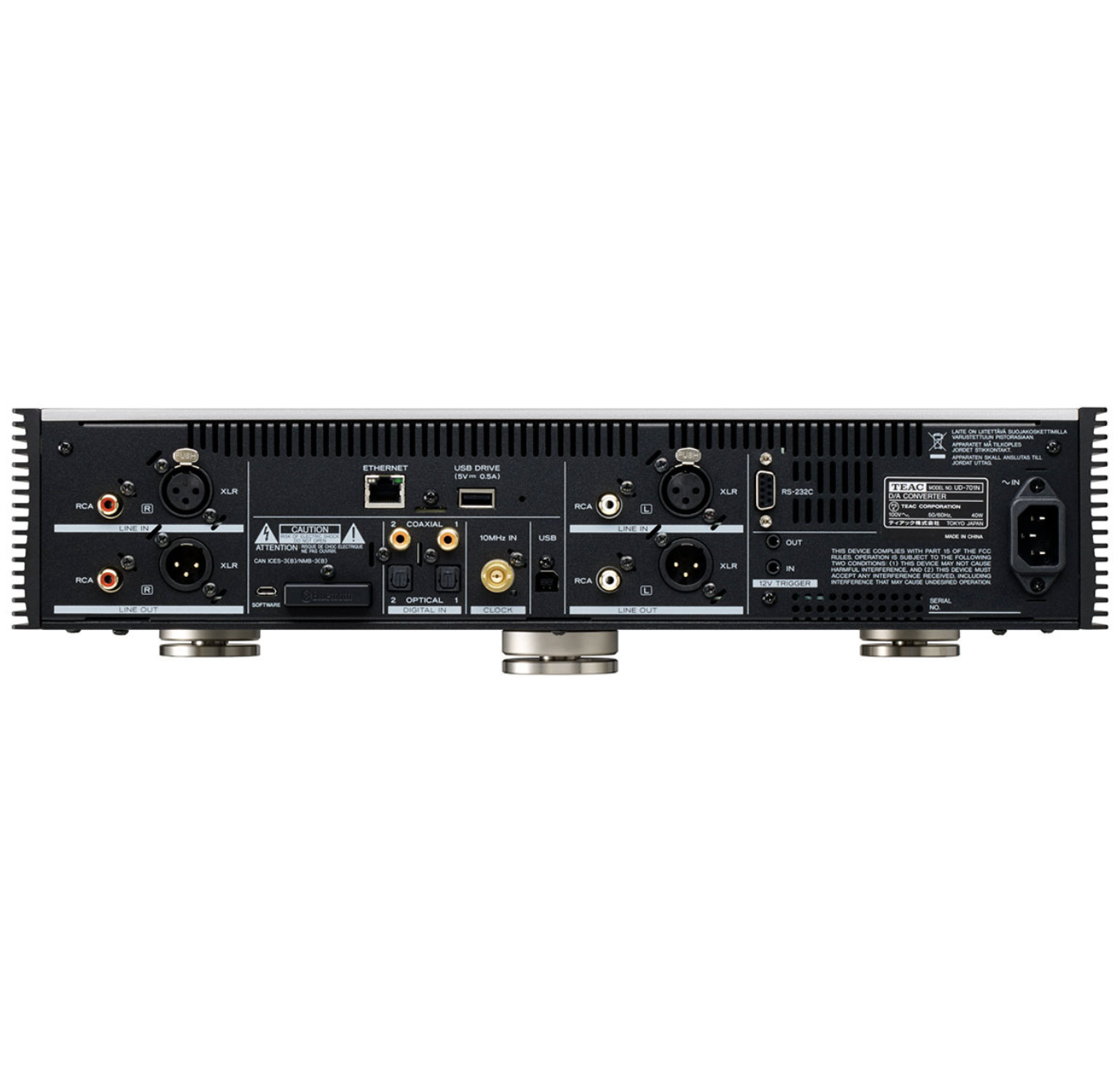 UD-701N DAC:Netzwerk-Player & VorverstaÌrker, Silber 2