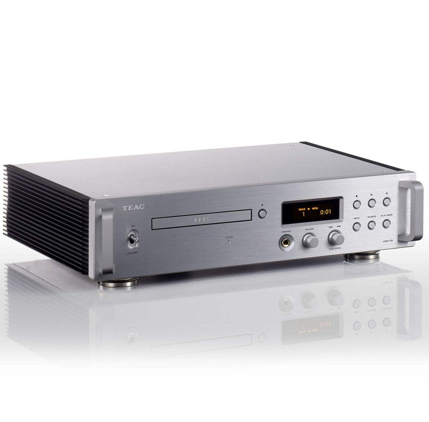 VRDS-701 CD-Spieler mit VRDS-Mechanik, Silber 2
