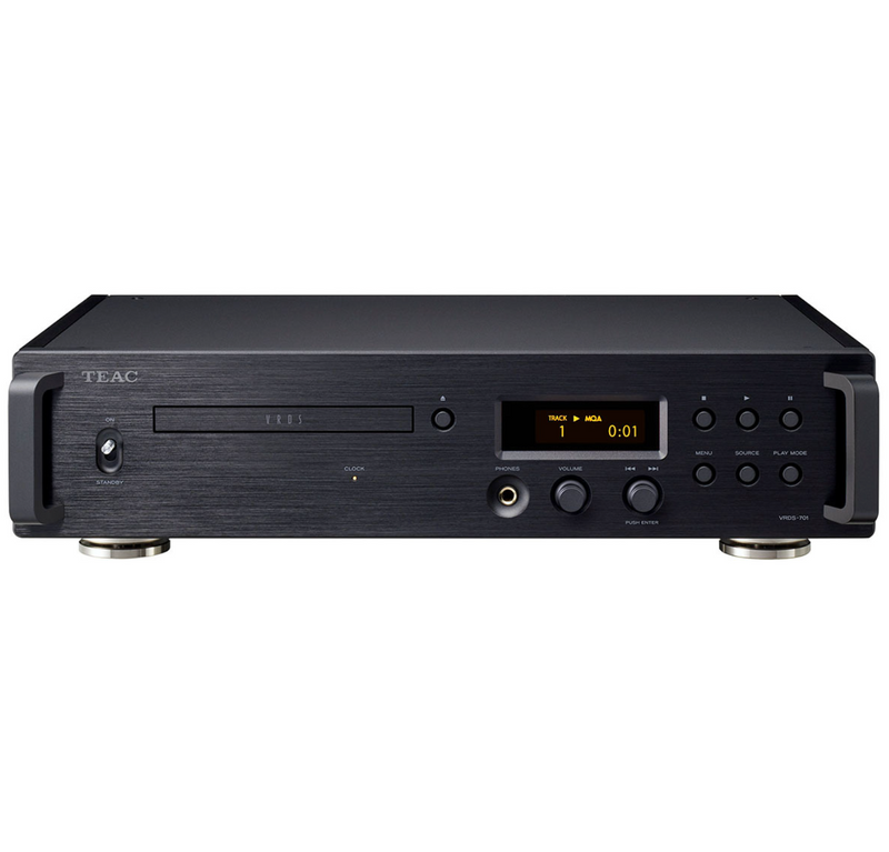 VRDS-701 CD-Spieler mit VRDS-Mechanismus, Schwarz