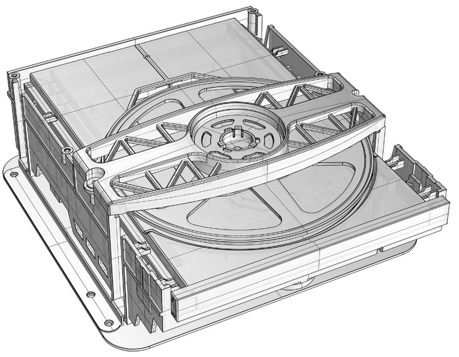 VRDS-701 CD-Spieler mit VRDS-Mechanismus, Schwarz 5