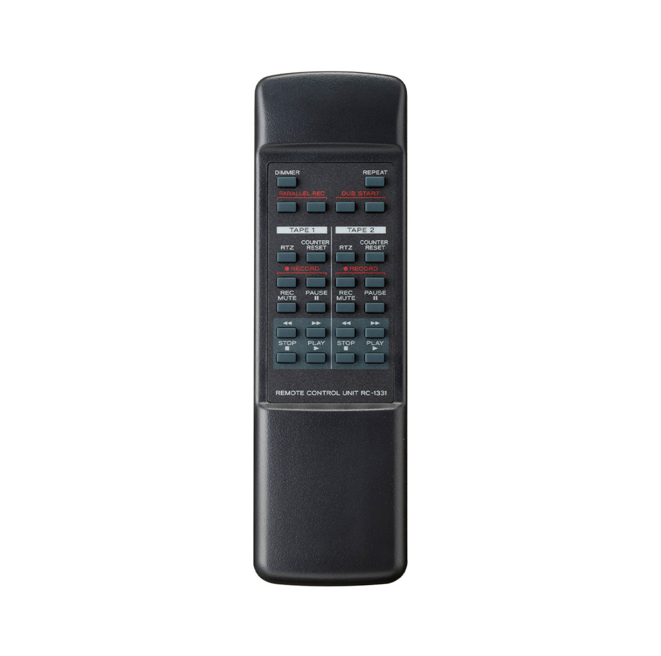 W-1200 Doppel-Kassettendeck, Schwarz 3