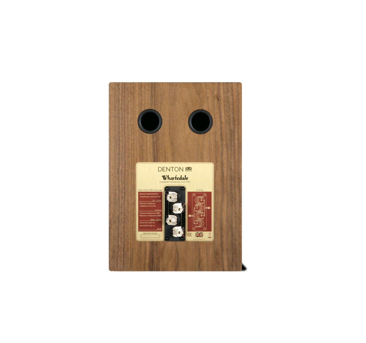 Wharfedale Denton 85th Anniversary Antique Walnut 2