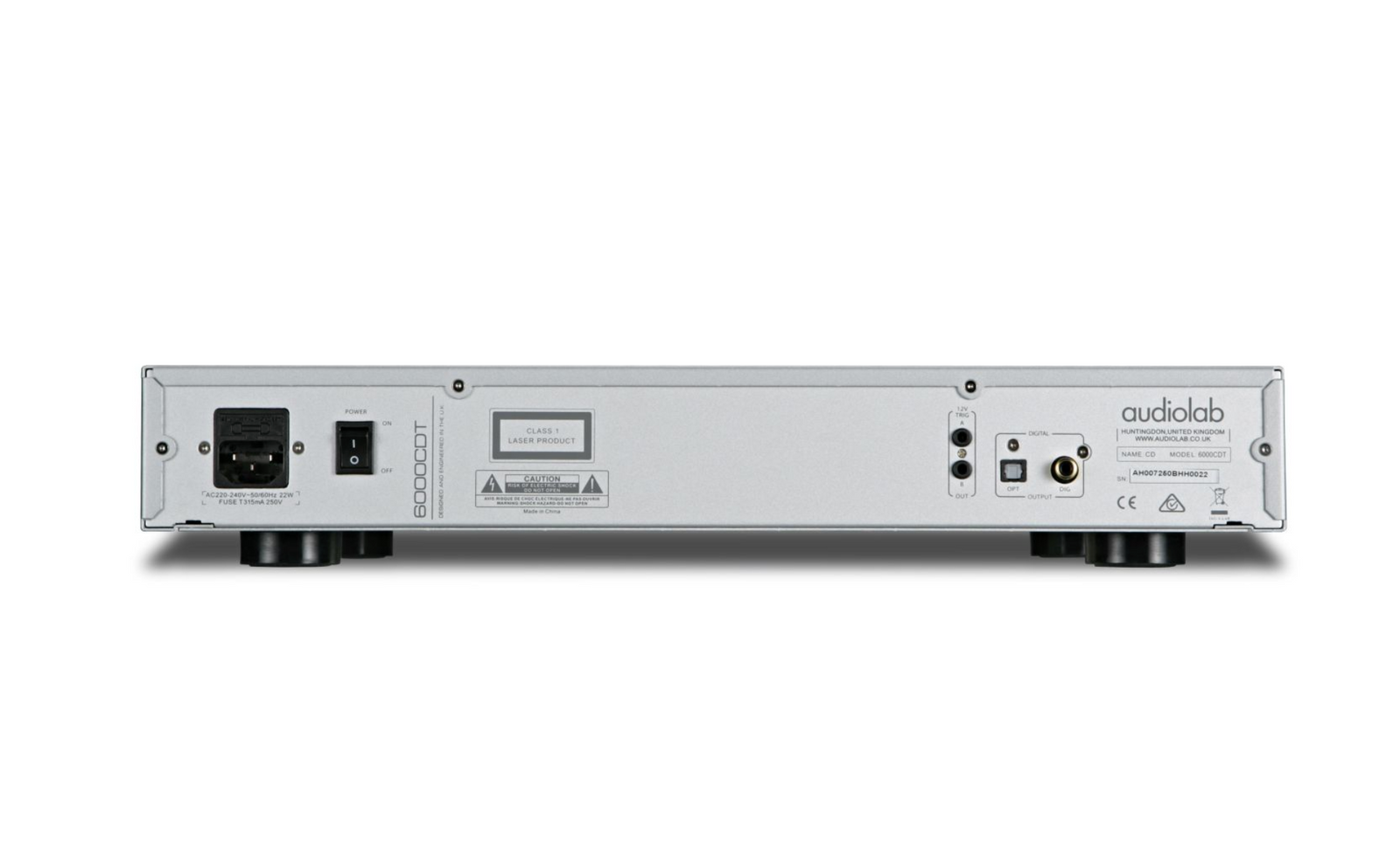 Audiolab 6000CDT Hochpräziser CD-Transport für HiFi-Systeme