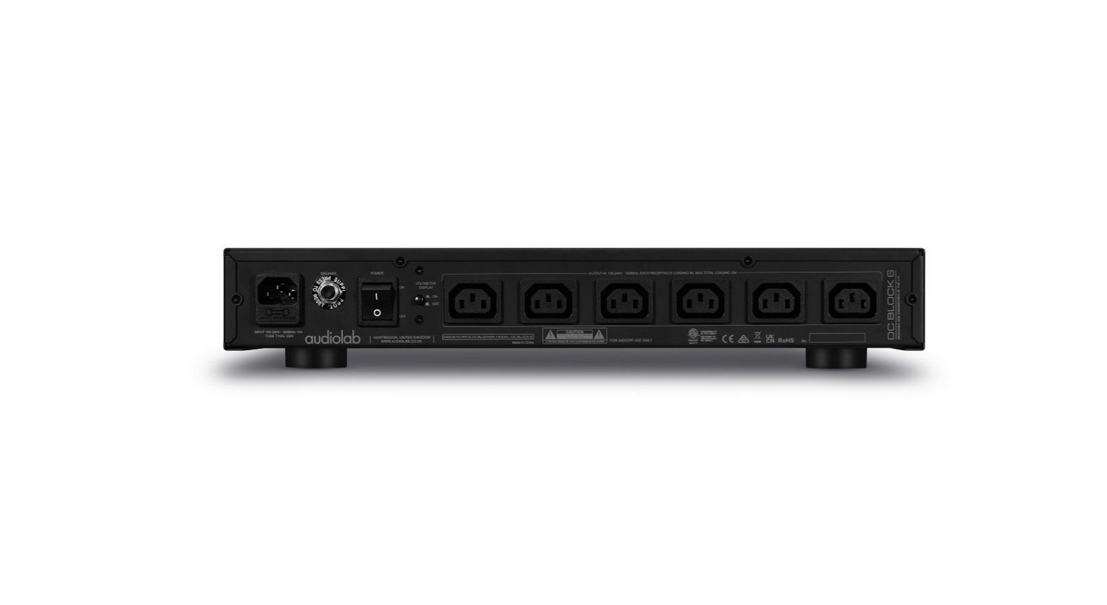Audiolab DC BLOCK 6 Sechsfacher Gleichspannungsfilter