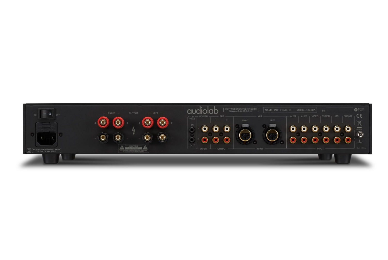 audiolab 8300A Aluminium Black 2