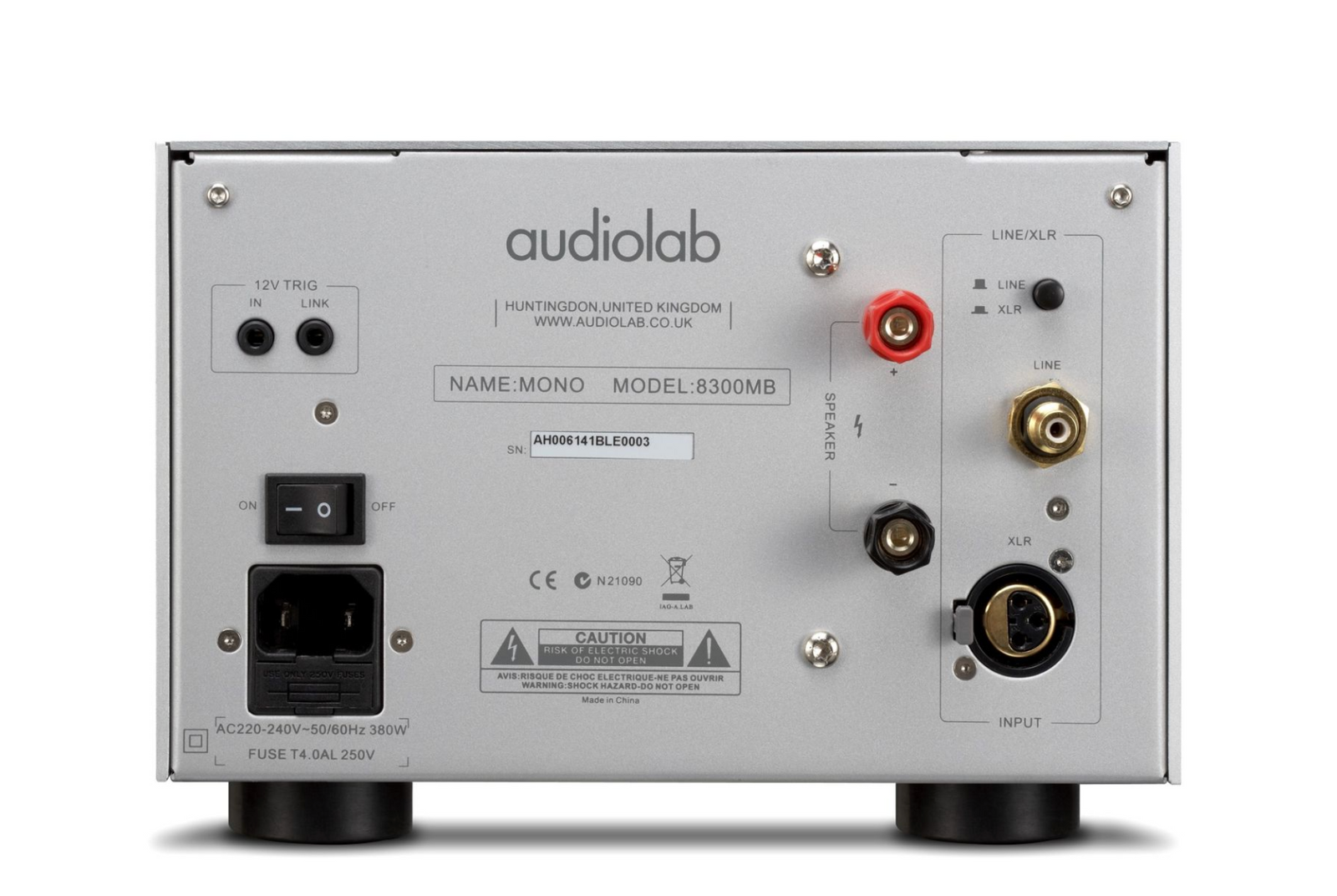 audiolab 8300MB Aluminium Silver 2