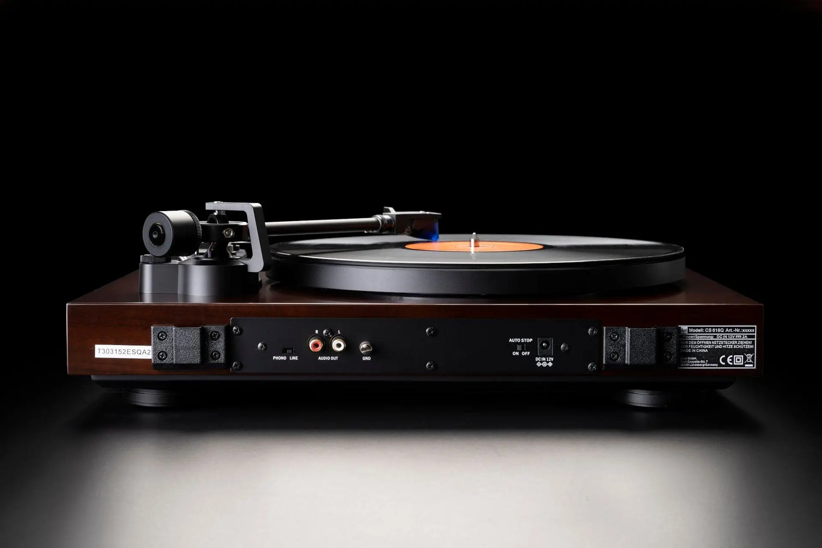 Dual CS 618Q High End Manuelle Plattenspieler mit Direktantrieb Audio Everywhere