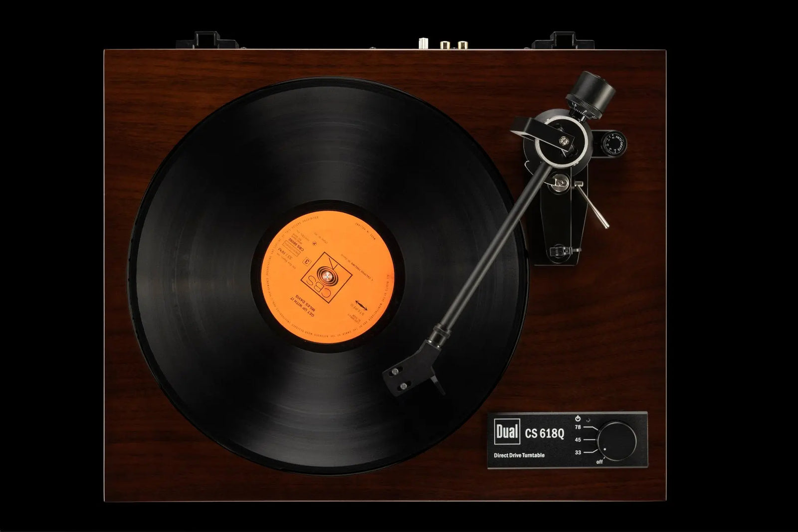 Dual CS 618Q High End Manuelle Plattenspieler mit Direktantrieb Audio Everywhere