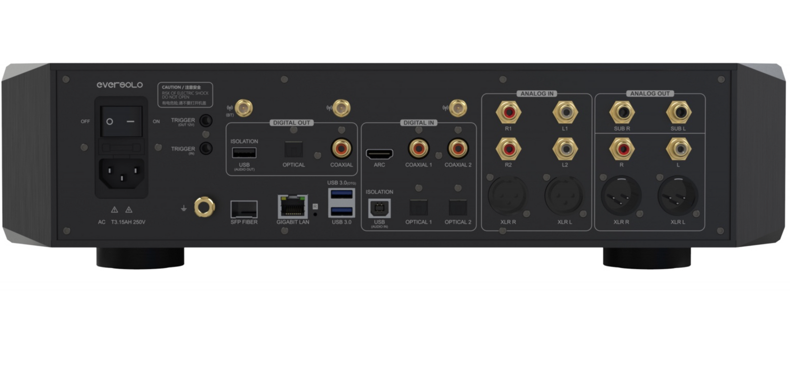 Eversolo DMP-A10 Streamer – Ansicht 2