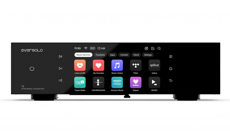 Eversolo T8 Streaming Transport - Tuner - Radio